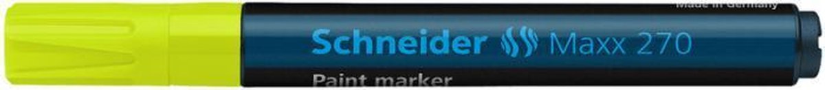 lakmarker Schneider Maxx 270 1-3 mm fluor geel S-127005