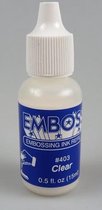 Refill bottle Emboss ink Clear