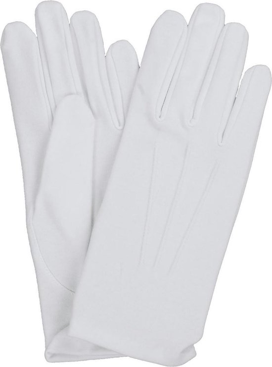 Effen witte handschoenen Accessoires Handschoenen & wanten Tuin & werkhandschoenen 