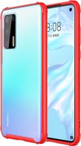 Voor Huawei P40 Pro Magic Armor TPU + PC Combinatie Case (Rood)