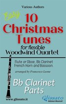 10 Christmas Tunes - Flex Woodwind Quartet 2 - Bb Clarinet part of "10 Christmas Tunes" for Flex Woodwind Quartet