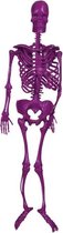Fiestas Guirca Hangdecoratie Skelet 34 Cm Polyester Paars