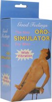 Good Feelings Vibrating Oro-Simulator - Flesh - Masturbators & Strokers