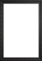 Barok Fotolijst 24x30 cm Zwart - Abigail