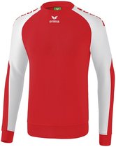 Erima Essential 5-C Sweatshirt Rood-Wit Maat XL