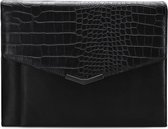 Mobilize Elegant - Hoes Clutch Tablethoes geschikt voor Universeel - 19cm x 25cm - Black Croco