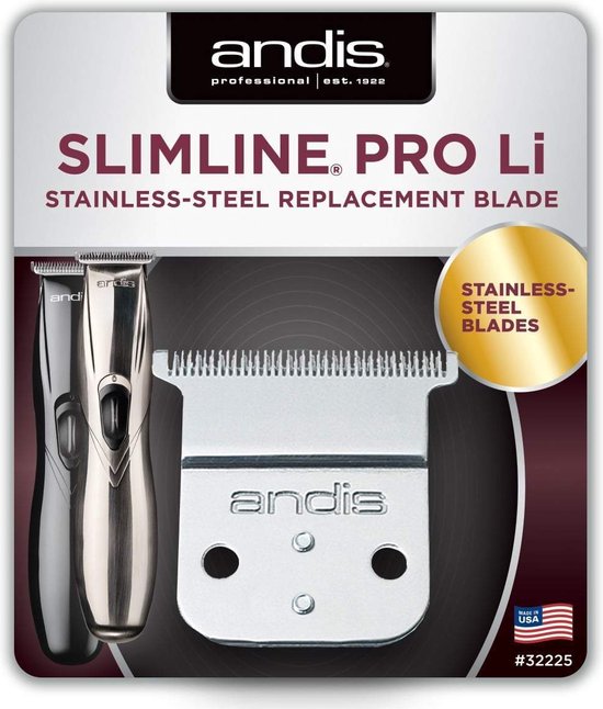 Andis Slimline Pro Li (D8) RVS Blade | bol