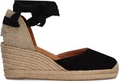 Unisa Candida Espadrilles - Met Sleehak - Dames - Zwart - Maat 41