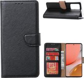 Hoesje Geschikt Voor Samsung Galaxy A32 Hoesje portemonnee hoes - Hoesje Geschikt Voor Samsung Galaxy A32 5G bookcase wallet cover - Zwart