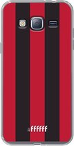 Samsung Galaxy J3 (2016) Hoesje Transparant TPU Case - AC Milan #ffffff