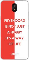 LG K30 (2019) Hoesje Transparant TPU Case - Feyenoord - Way of life