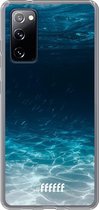 6F hoesje - geschikt voor Samsung Galaxy S20 FE - Transparant TPU Case - Lets go Diving #ffffff