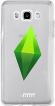 Samsung Galaxy J5 (2016) Hoesje Transparant TPU Case - The Sims #ffffff