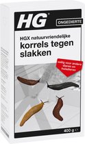 HGX natuurvriendelijke korrels tegen slakken - 12774N - 400gr - doodt slakken direct - veilig voor andere dieren