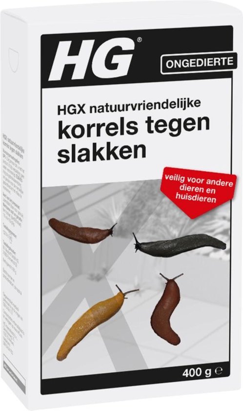 HGX natuurvriendelijke korrels tegen slakken - 12774N - 400gr - doodt slakken...