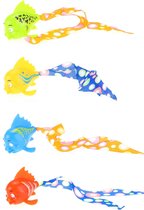 Toi-toys Duikvissen 4 Stuks 15 Cm