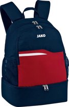 Jako - Backpack Competition 2.0 - Backpack Competition 2.0 - One Size - marine/donkerrood