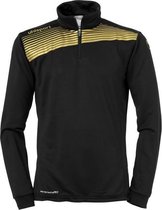 Uhlsport Liga 2.0 1/4 Zip Top Zwart-Goud Maat 152