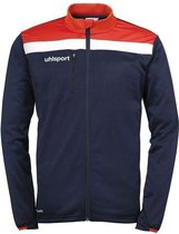 Uhlsport Offense 23 Poly Jacket Marine-Rood-Wit Maat 5XL