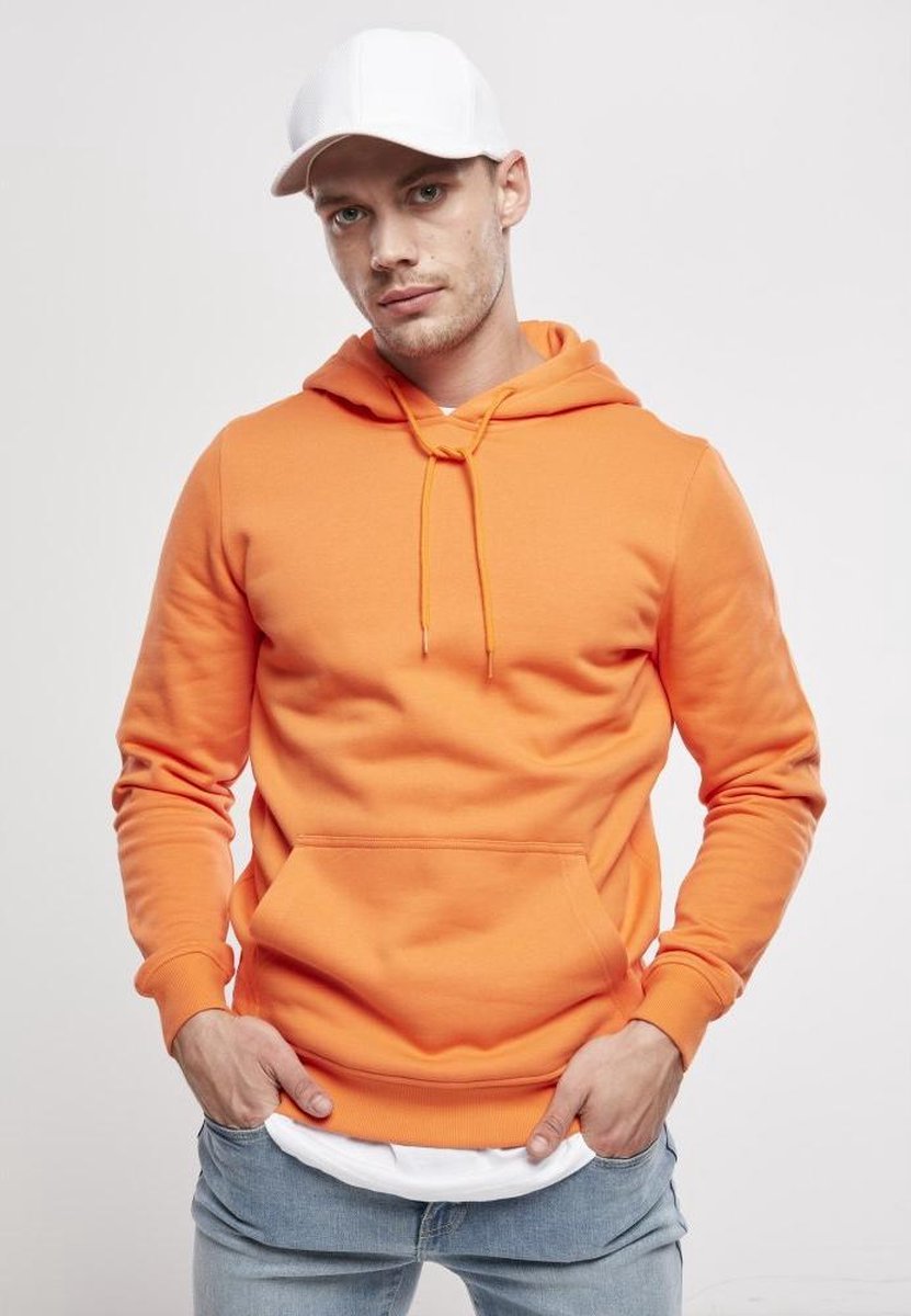 Urban Classics Organic Basic Hoodie/trui S Oranje