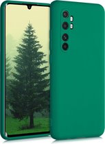 kwmobile telefoonhoesje voor Xiaomi Mi Note 10 Lite - Hoesje voor smartphone - Back cover in smaragdgroen
