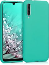 kwmobile telefoonhoesje voor Xiaomi Mi A3 / CC9e - Hoesje voor smartphone - Back cover in neon turquoise