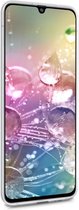 kwmobile telefoonhoesje voor Samsung Galaxy A90 (5G) - Hoesje voor smartphone in blauw / roze / transparant - Indian Sun design