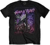 Guns N' Roses Heren Tshirt -XXL- Sunset Boulevard Zwart