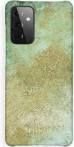 Selencia Maya Fashion Backcover Samsung Galaxy A72 hoesje - Green Nature