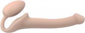 Bundle - Strap-On-Me - Strap On Me - Strapless Voorbind Dildo - Maat S - Beige met glijmiddel