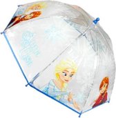 Disney Paraplu Frozen Ii 45 X 65 Cm Polyester Blauw/transparant
