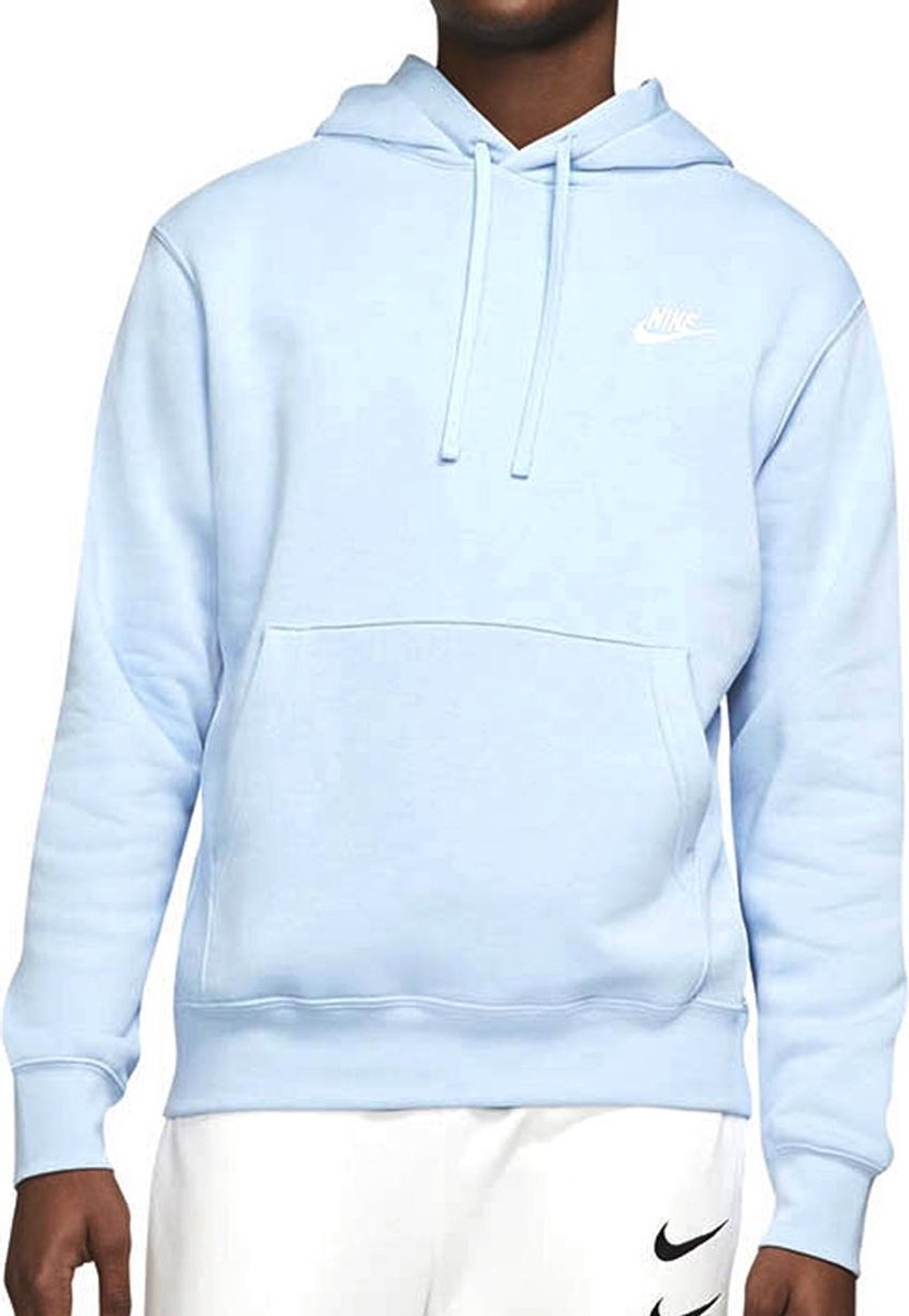 lichtblauwe nike hoodie