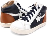 OLD SOLES - kinderschoen - sneaker - Shoot-High - navy/snow/tan - Maat 26