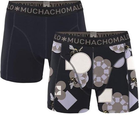 Muchachomalo Men 2-pack cotton modal short - Pollinate