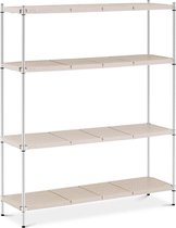 Royal Catering Stellingkast - Metaal 150 x 45 x 180 cm - 600 kg - met matten