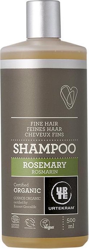 Urtekram Fine Hair Shampoo - 500ml - Rozemarijn | bol