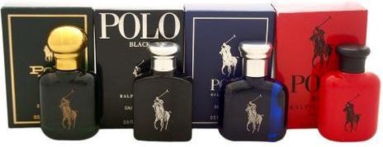 Ralph Lauren Coffret Cadeau Miniature 15ml Polo EDT + 15ml Polo Bleu EDT +  15ml Polo... | bol.com