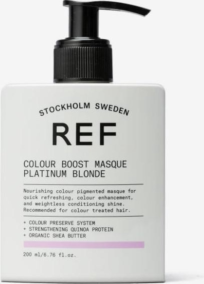 REF Stockholm - Colour Boost Masque Platinum Blonde - 200ml