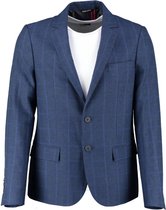 Antony morato blauw gevoerd slim fit colbert katoen linnen - Maat 52