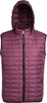 2786 Vrouwen/dames Honingraat Ritssluiting Gilet/lichaamsverwarmer (Mulberry)
