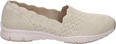 Skechers Seager Stat instappers beige - Maat 39