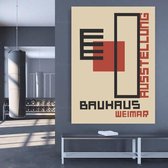 Bauhaus Ausstellung Expo 1923 Poster - 15x20cm Canvas - Multi-color