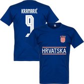 Kroatië Kramaric Team T-Shirt 2020-2021 - Blauw - XXL