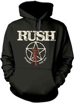 Rush Hoodie/trui -XL- American Tour 1977 Zwart