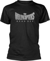 Tshirt Homme Hellacopters -L- Head Off Zwart