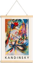 JUNIQE - Posterhanger Kandinsky - Komposition Zwecklos -20x30