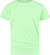 Vingino T-shirt Essentials Meisjes Katoen Neon Groen Mt 176