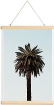 JUNIQE - Posterhanger Palmtree -40x60 /Bruin & Groen