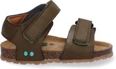 Bunnies JR Bas Beach Jongens Sandalen - Groen - Leer - Klittenband