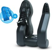 Go4Dry Schoenendroger Zwart-Zwart + adapter. De oplossing voor natte en stinkende schoenen